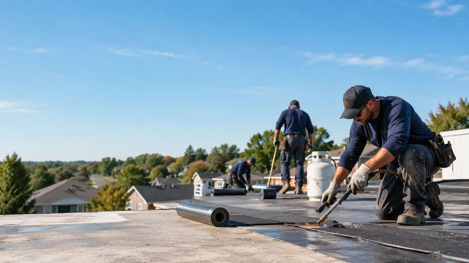 Flat Roof Leak Repair providers in Mingus, TX